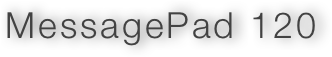 MessagePad 120